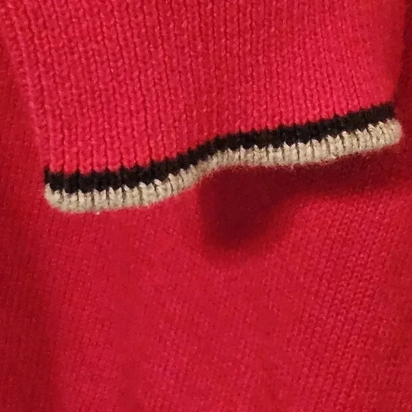 Men’s Chaps Red Crewneck Sweater - Picture 6 of 8